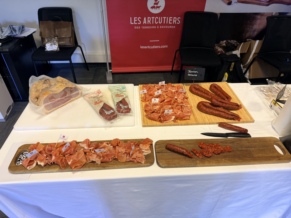Serrano Grande Réserve 24 mois et produits Picadita en dégustation